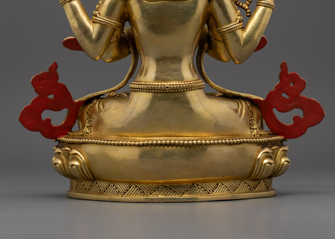 Chenrezig Statue | Handcrafted Tibetan Avalokiteshvara