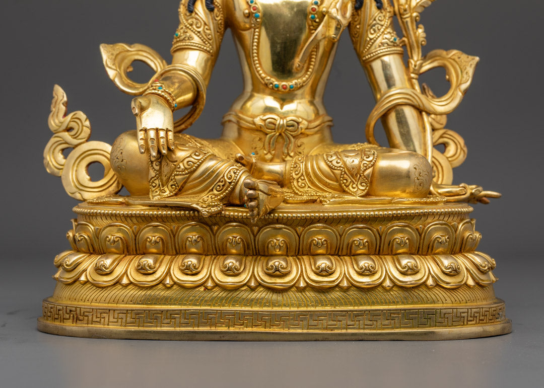 Handmade Chenrezig Statue | Sacred Buddhist Sculpture