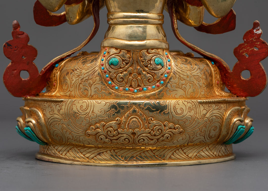 Sacred Chenrezig Statue | Traditional Hand-Crafted Artwork