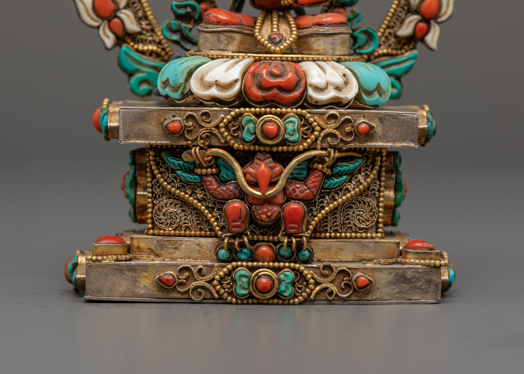 Four-Armed Avalokiteshvara Sculpture | Divine Protector