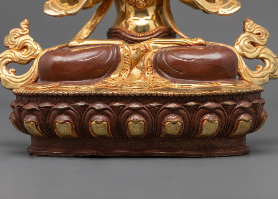 Avalokiteshvara Chenrezig Statue | Himalayan sacred Art
