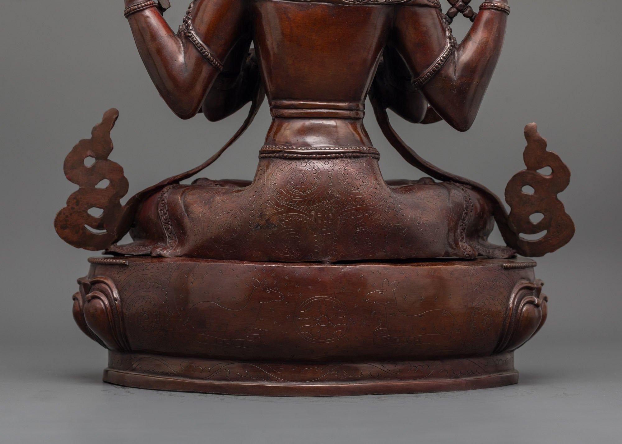 Authentic Chenrezig Statue | Tibetan Buddhist Sculpture