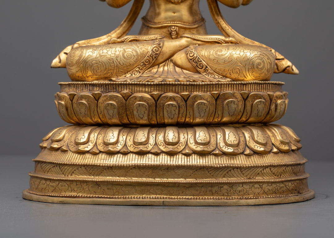 Chenrezig Statue for Home Altar | Symbol of Loving-Kindness
