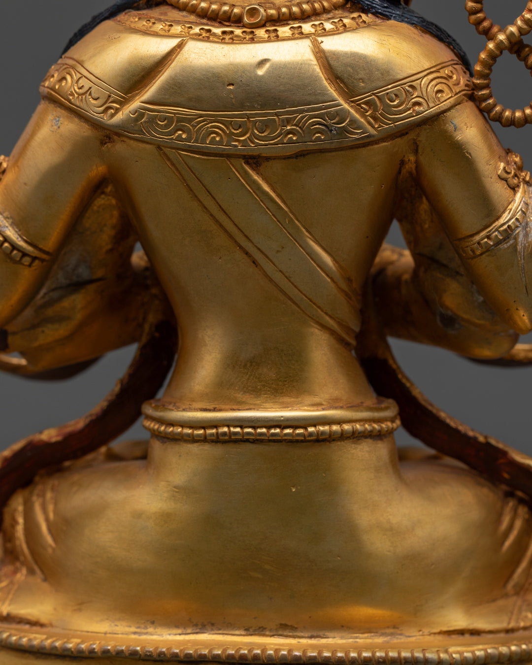 Chenrezig Statue | Tibetan Hand-Carved Sculpture of Avalokiteshvara