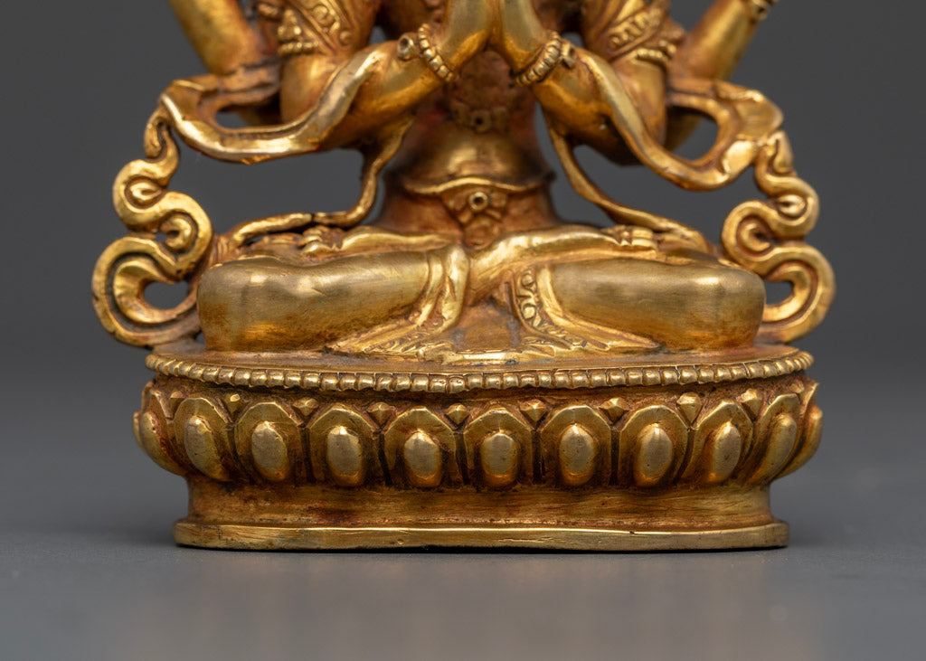 Chenrezig Statue | Traditionally Hand-carved in Nepal