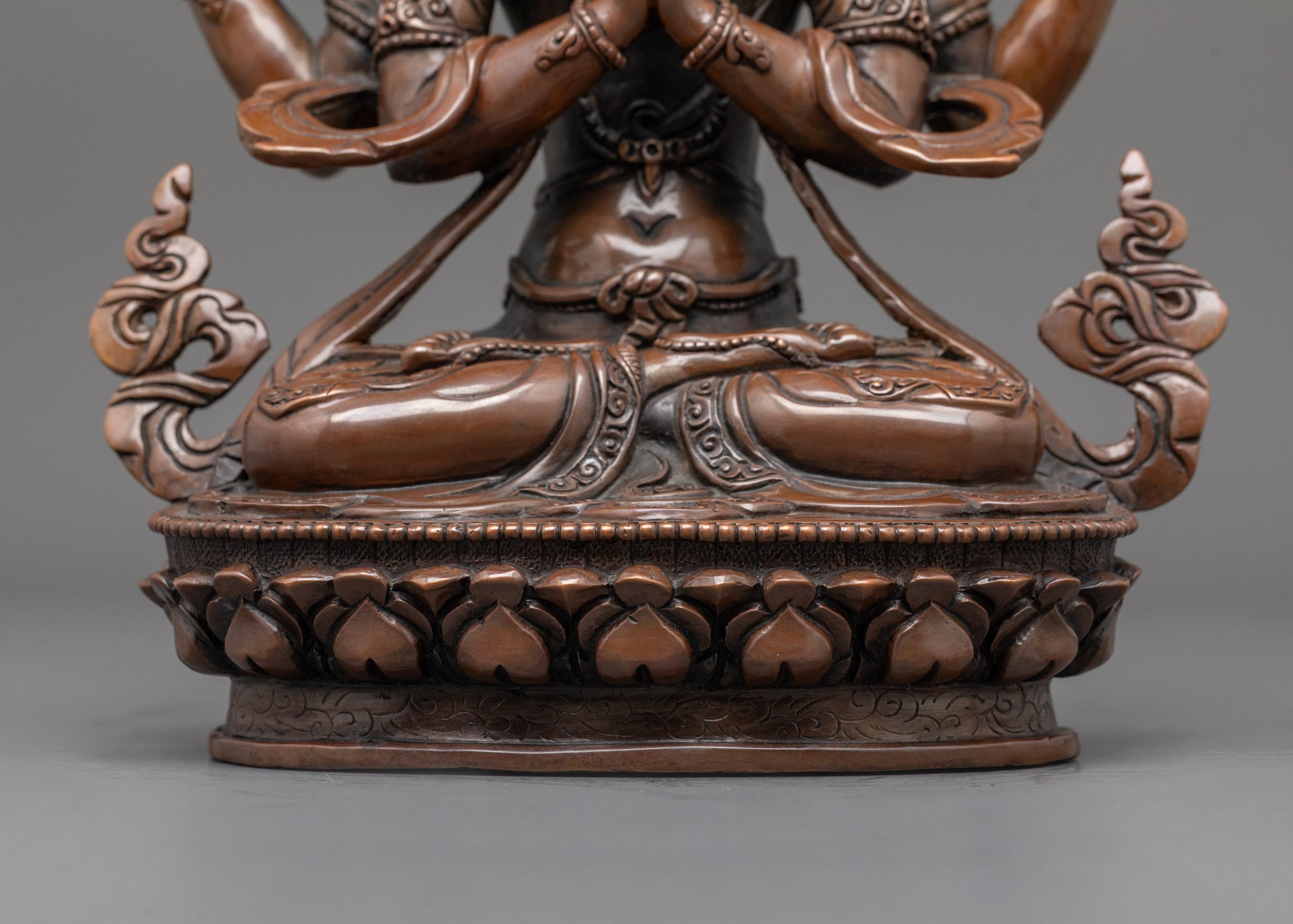 Divine Chenrezig Sculpture | Tibetan Deity for Compassionate Energy