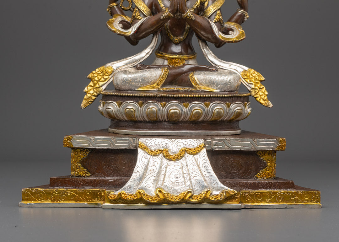 Chenrezig Statue | Hand-crafted Buddhist Sculpture
