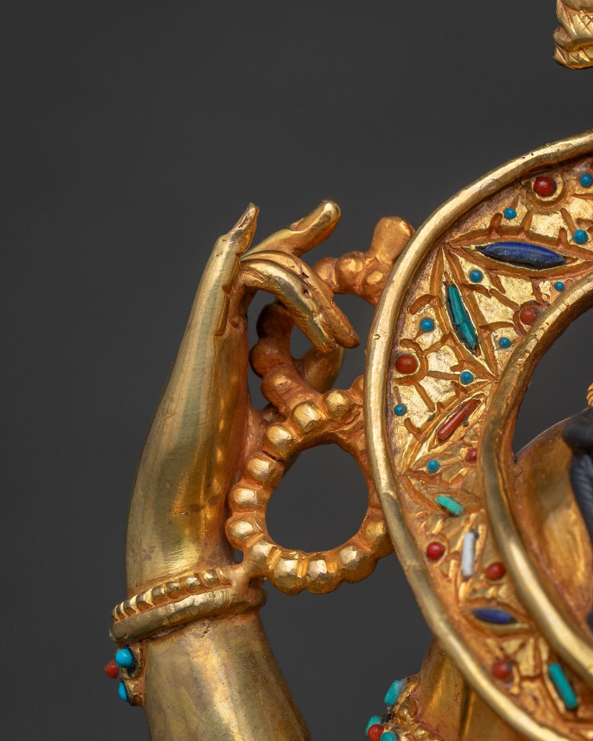 Four-armed Chenrezig Statue from Nepal | Handcrafted with Devotion