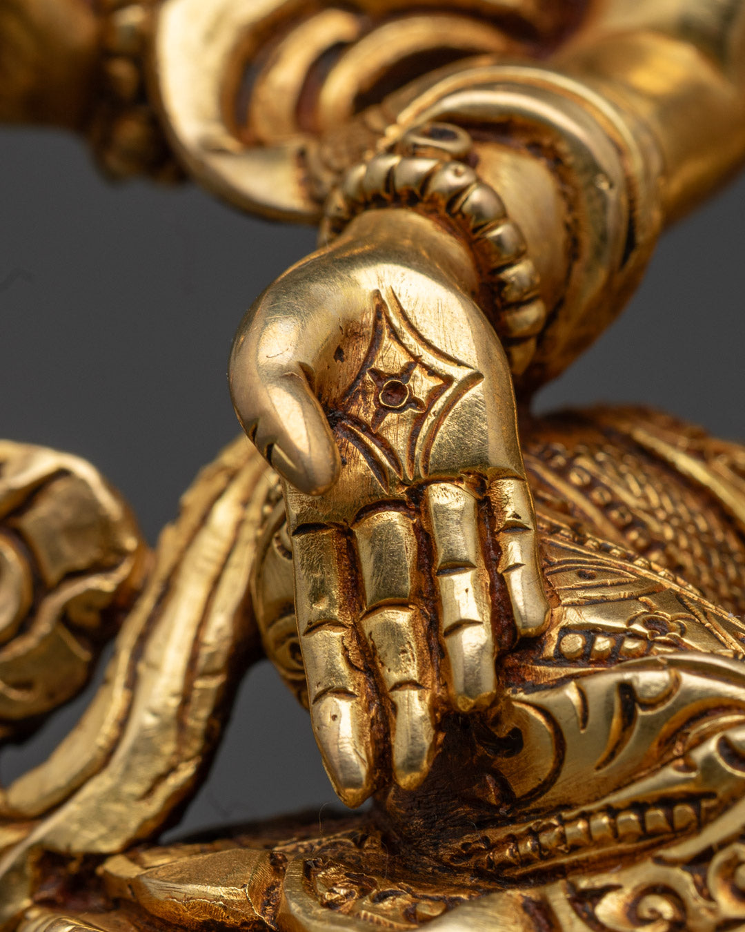 Handmade Vasudhara Statue | Sacred Buddhist Sculpture