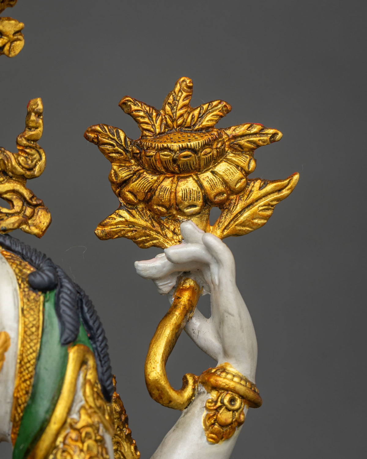 Chenrezig Statue | Hand-Painted Compassionate Bodhisattva Figurine