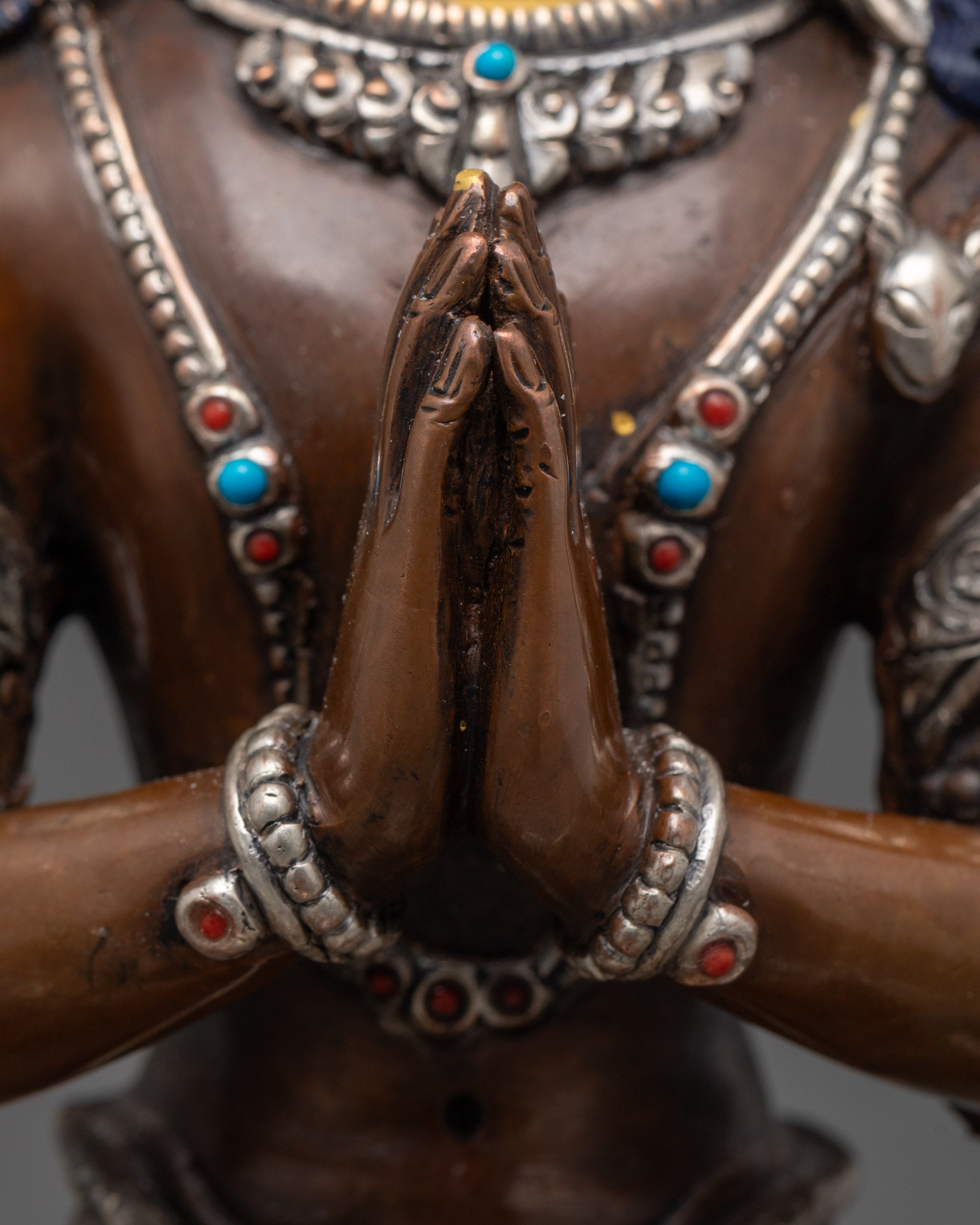 Buy Our Oxidized Chenrezig Statue | Himalayan Sacred Art