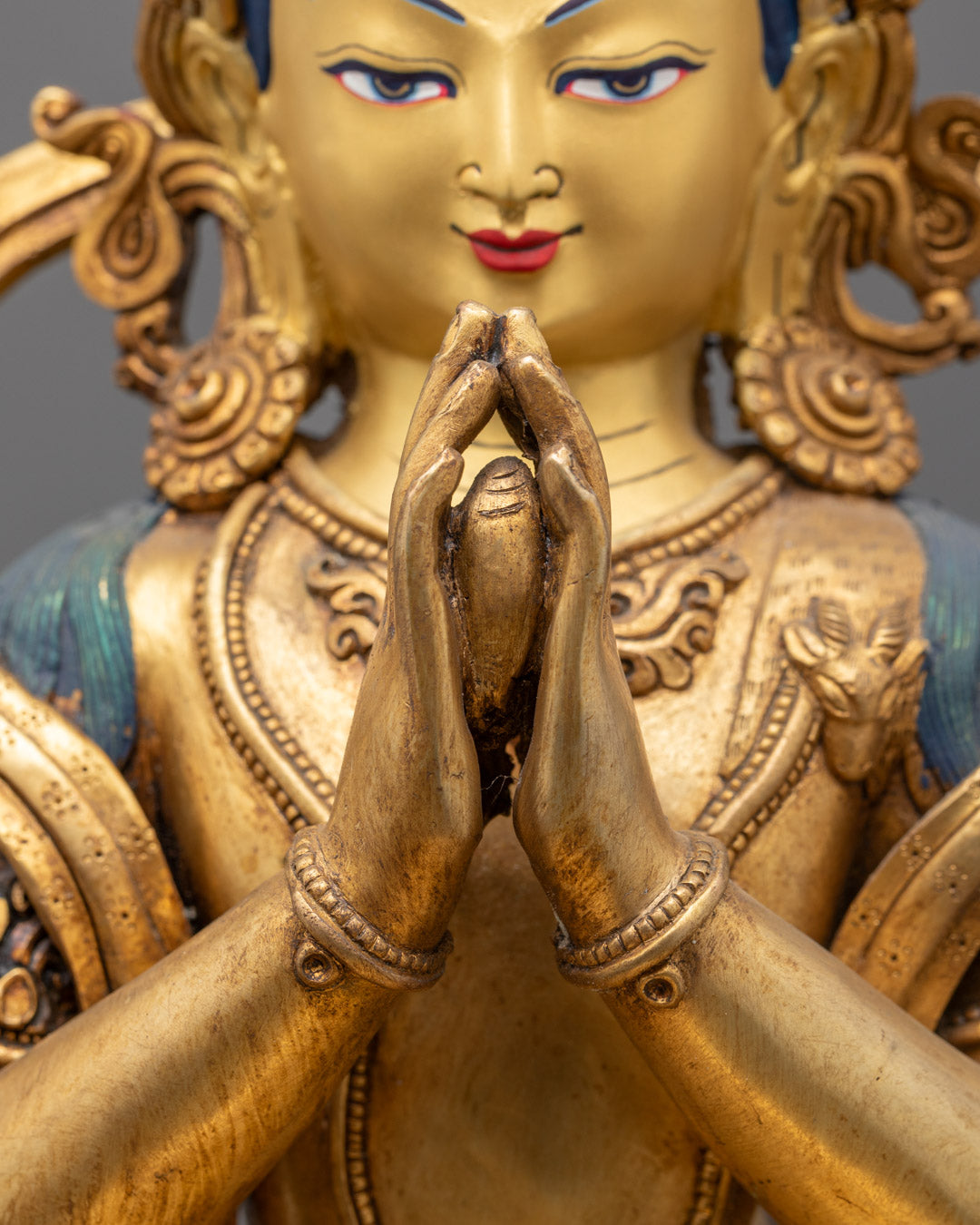 Chenrezig Statue for Home Altar | Symbol of Loving-Kindness