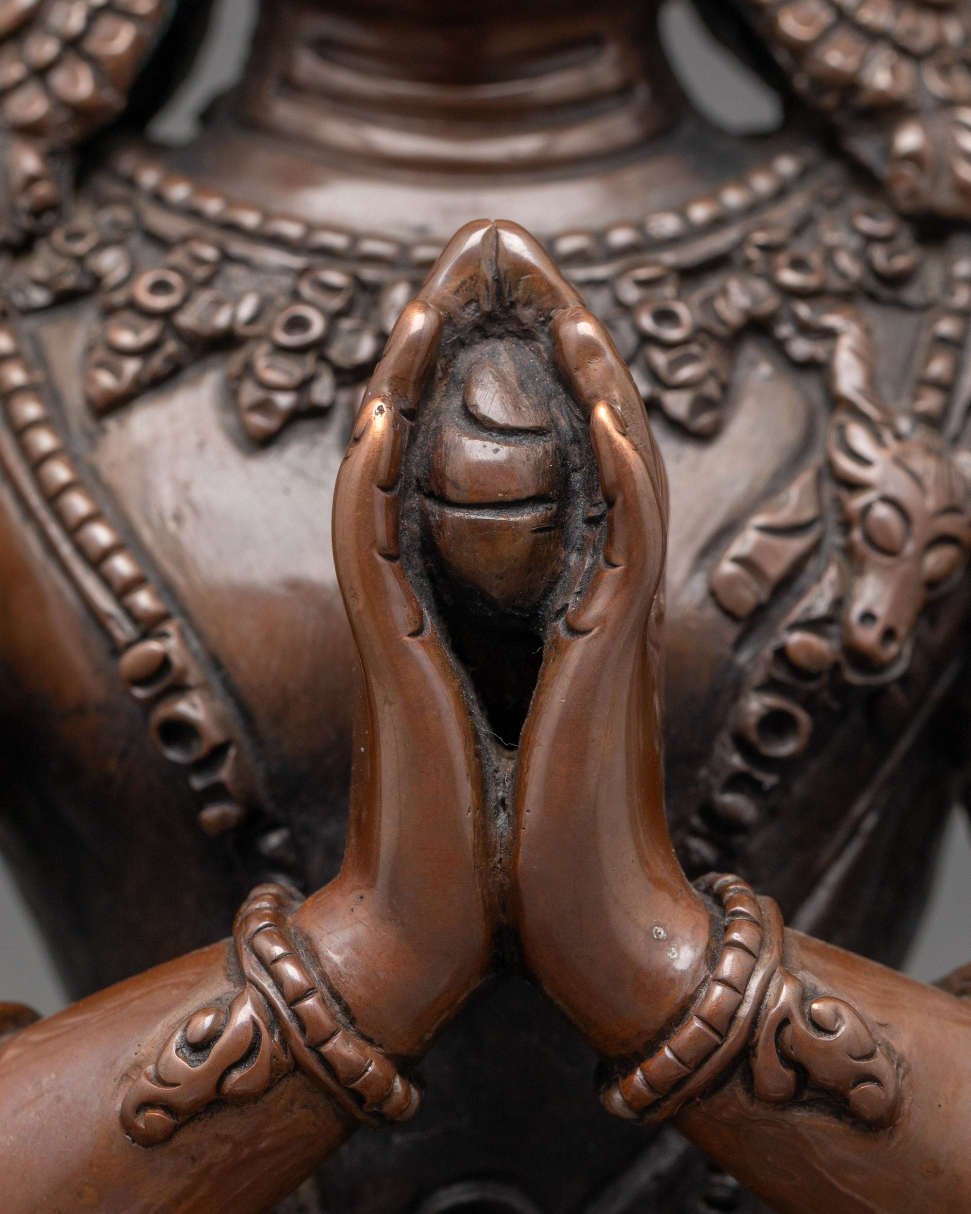 Divine Chenrezig Sculpture | Tibetan Deity for Compassionate Energy