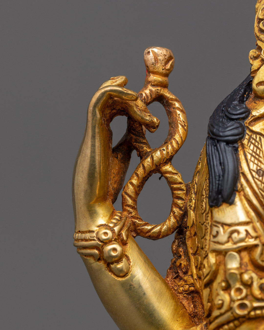 Beautifully Hand-Carved Chenrezig Statue | Avalokiteshvara Deity