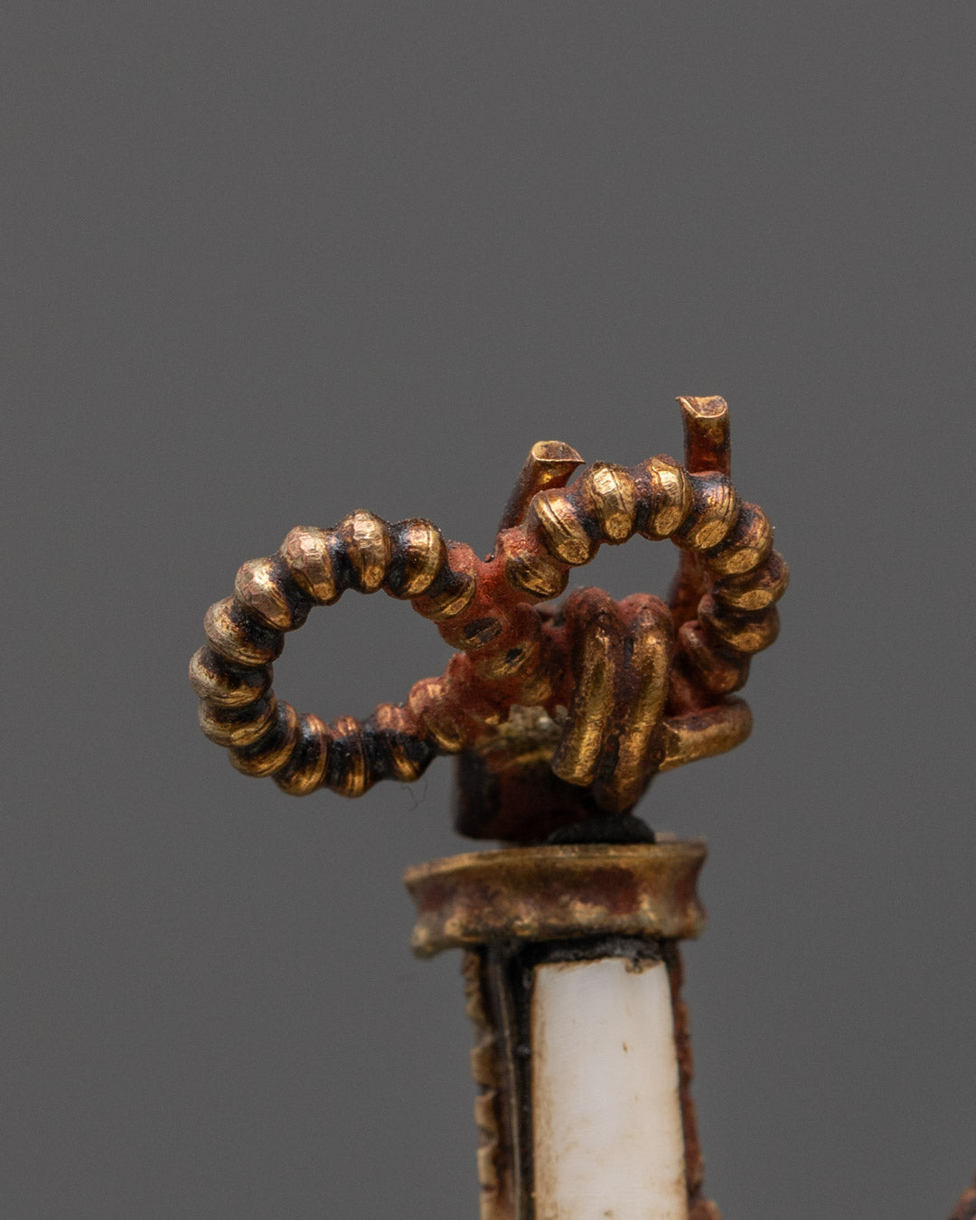 Hand-crafted Stones Chenrezig Statue | Sacred Tibetan Buddhist Art