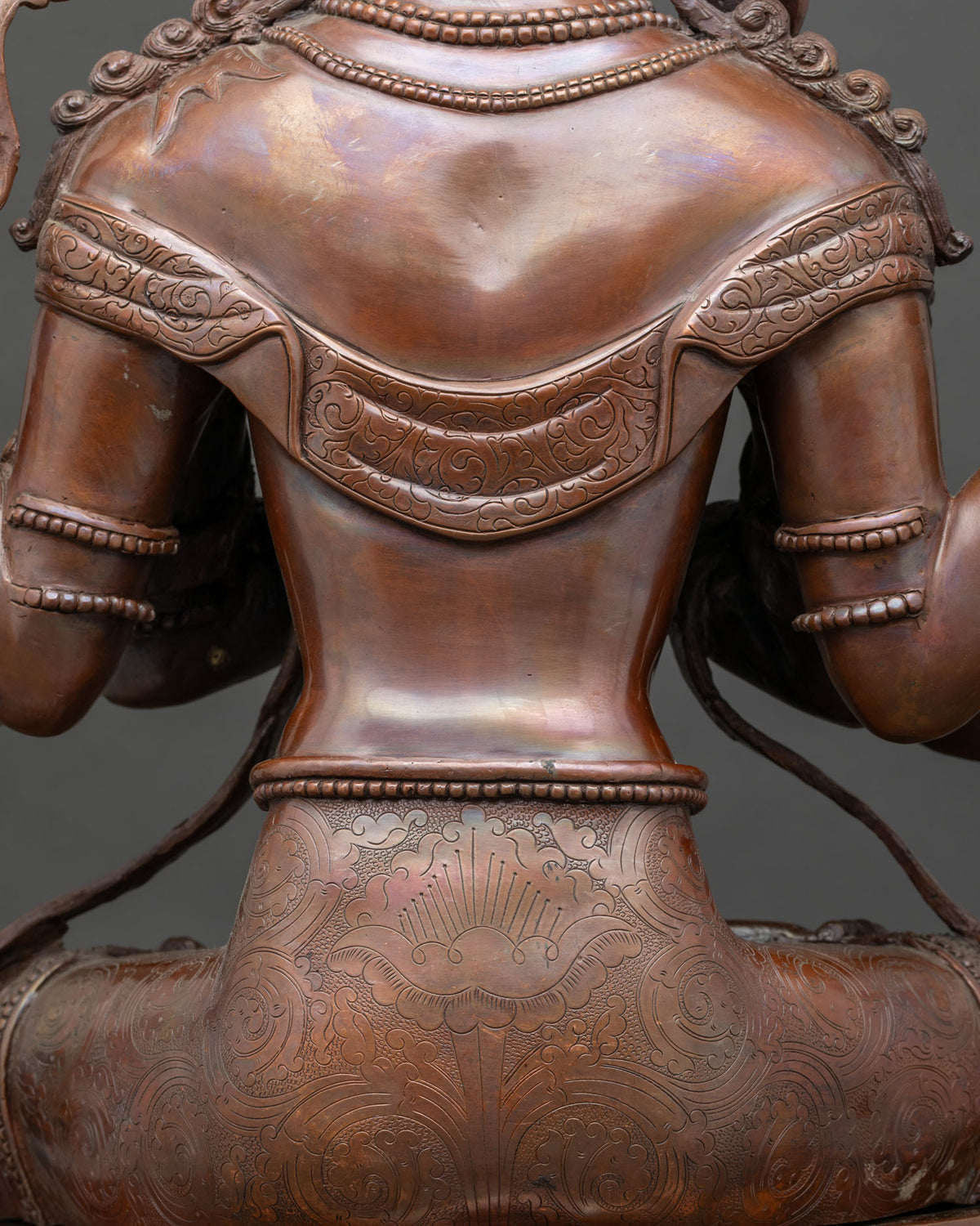 Chenrezig Statue | Traditional Copper Buddhist Sculpture