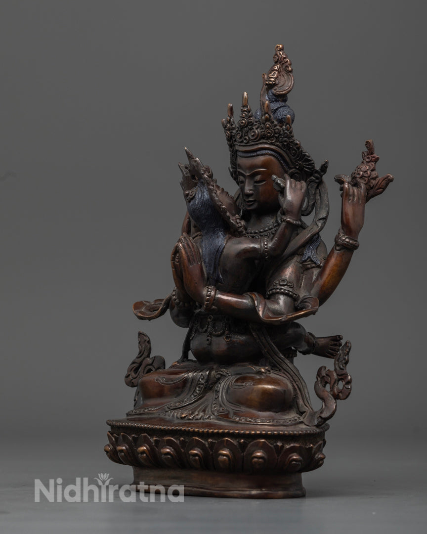 Sacred Chenrezig Statue | Himalayan Sacred Art