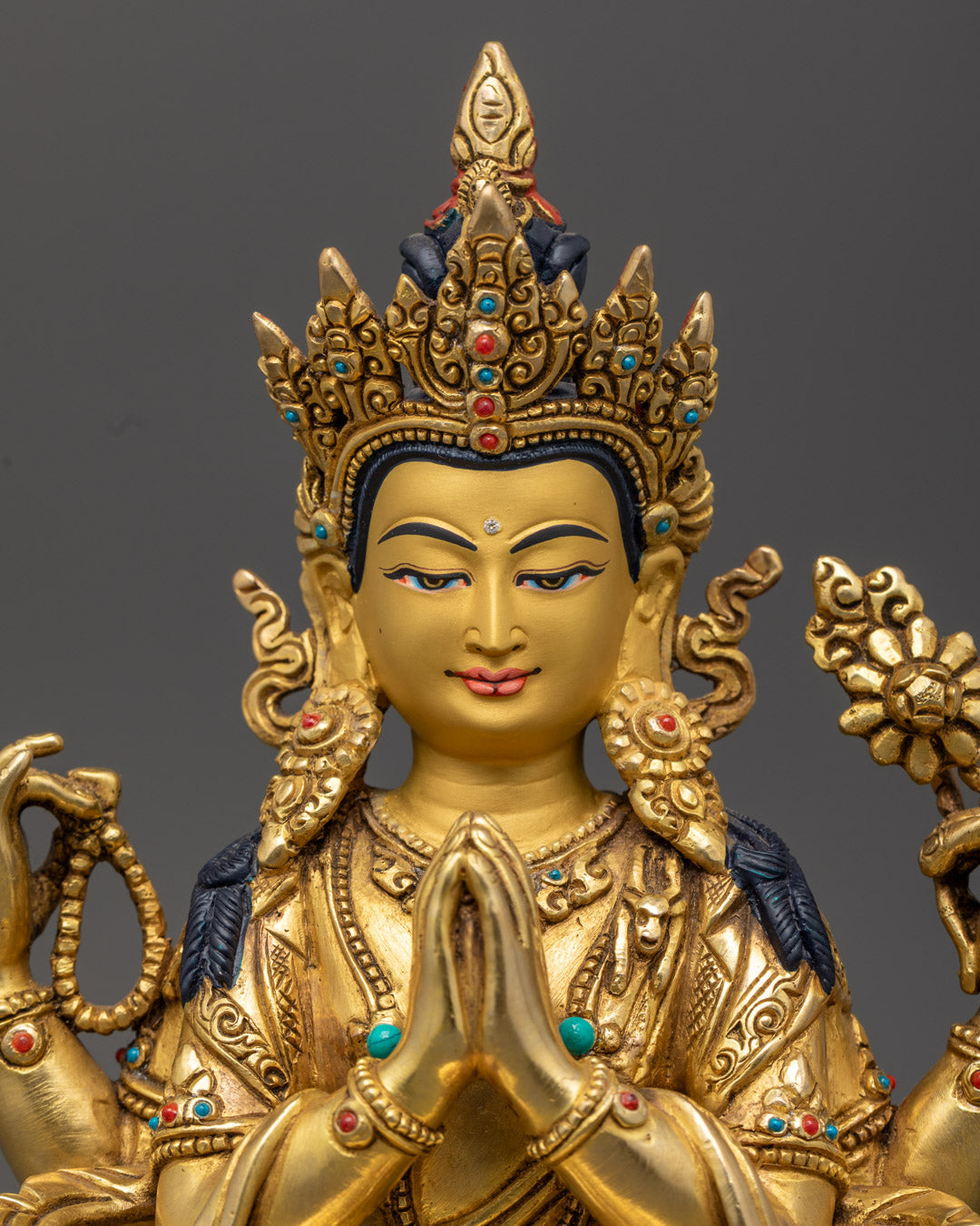 Chenrezig Avalokiteshvara Statue | Handmade Buddhist Deity