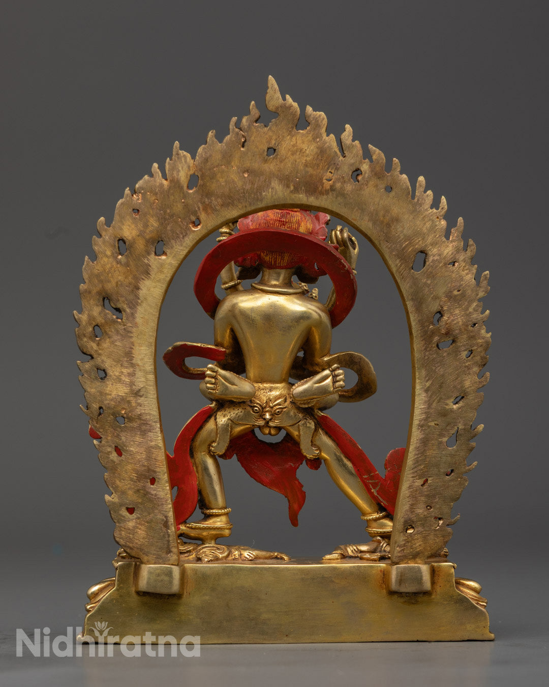Tibetan Buddhist Chakrasambhara Statue | Traditional Sacred Art
