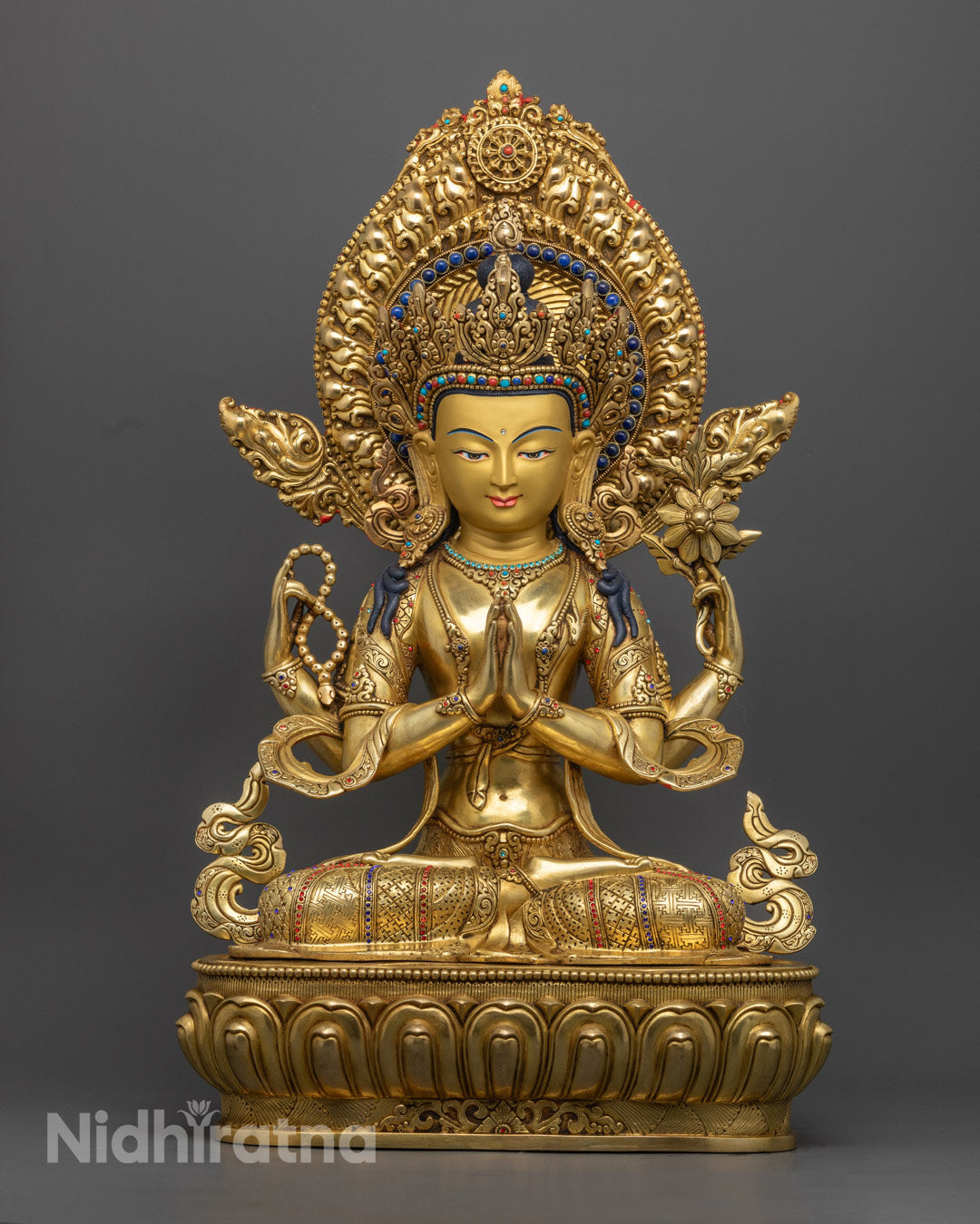 Chenrezig Statue | Tibetan Buddhist Sculpture
