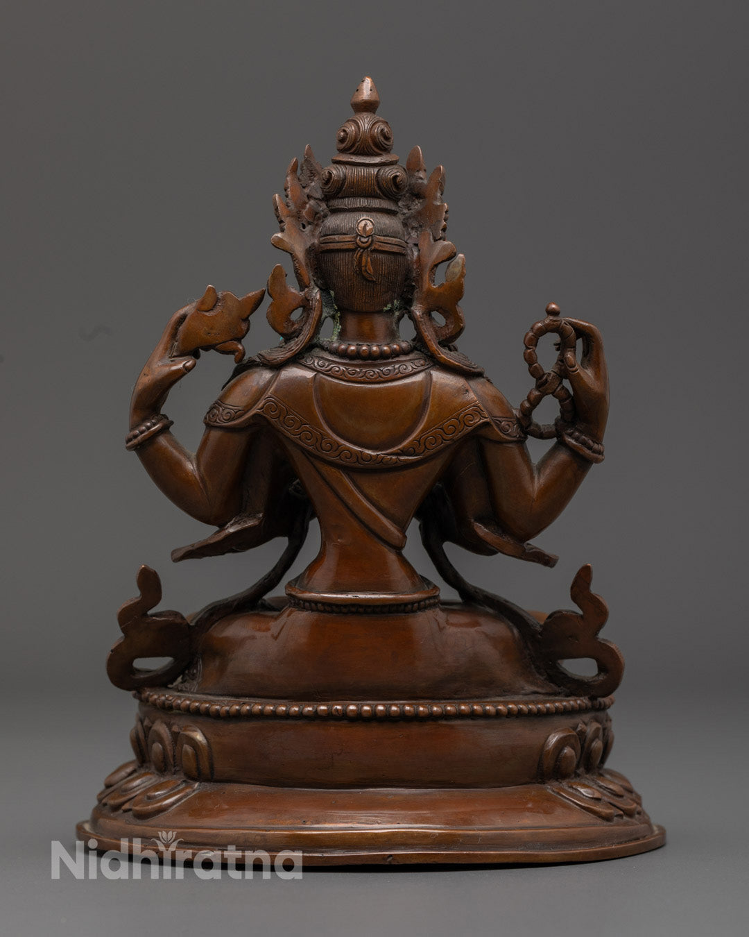 Handmade Chenrezig Statue | Nepali Artisan Crafted