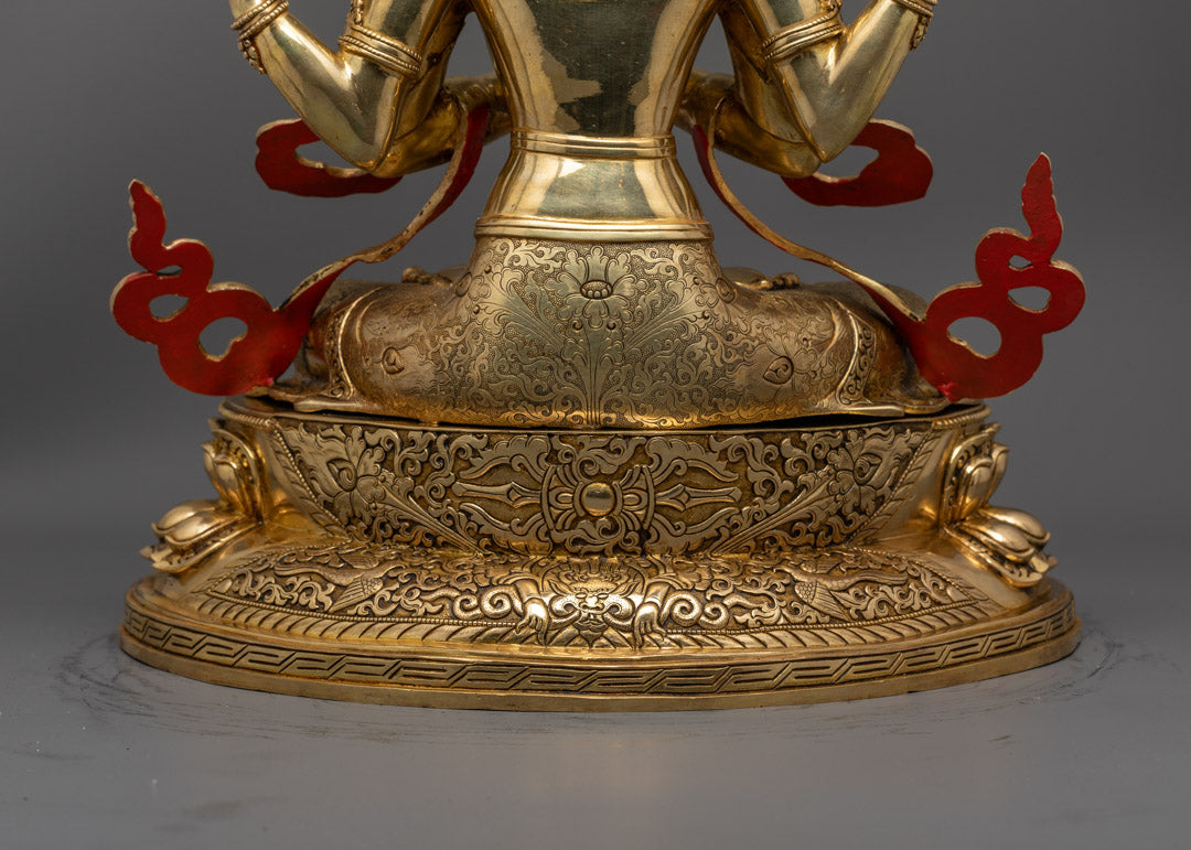 Chenrezig Statue | Handcrafted Avalokiteshvara from Nepal