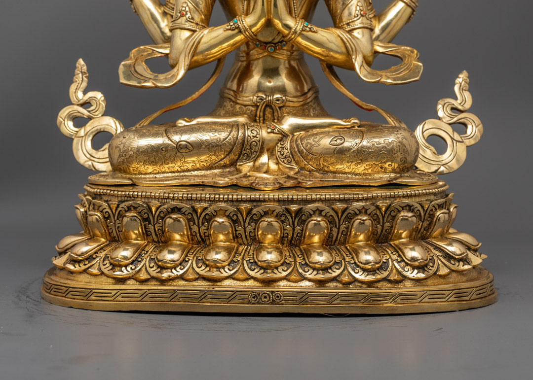 Chenrezig Statue | Handcrafted Avalokiteshvara from Nepal