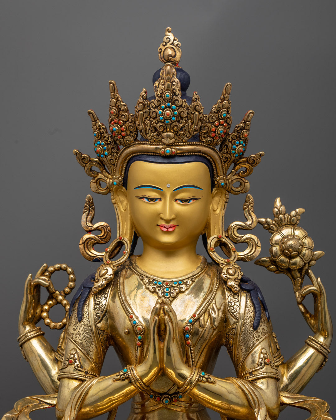 Chenrezig Statue | Handcrafted Avalokiteshvara from Nepal