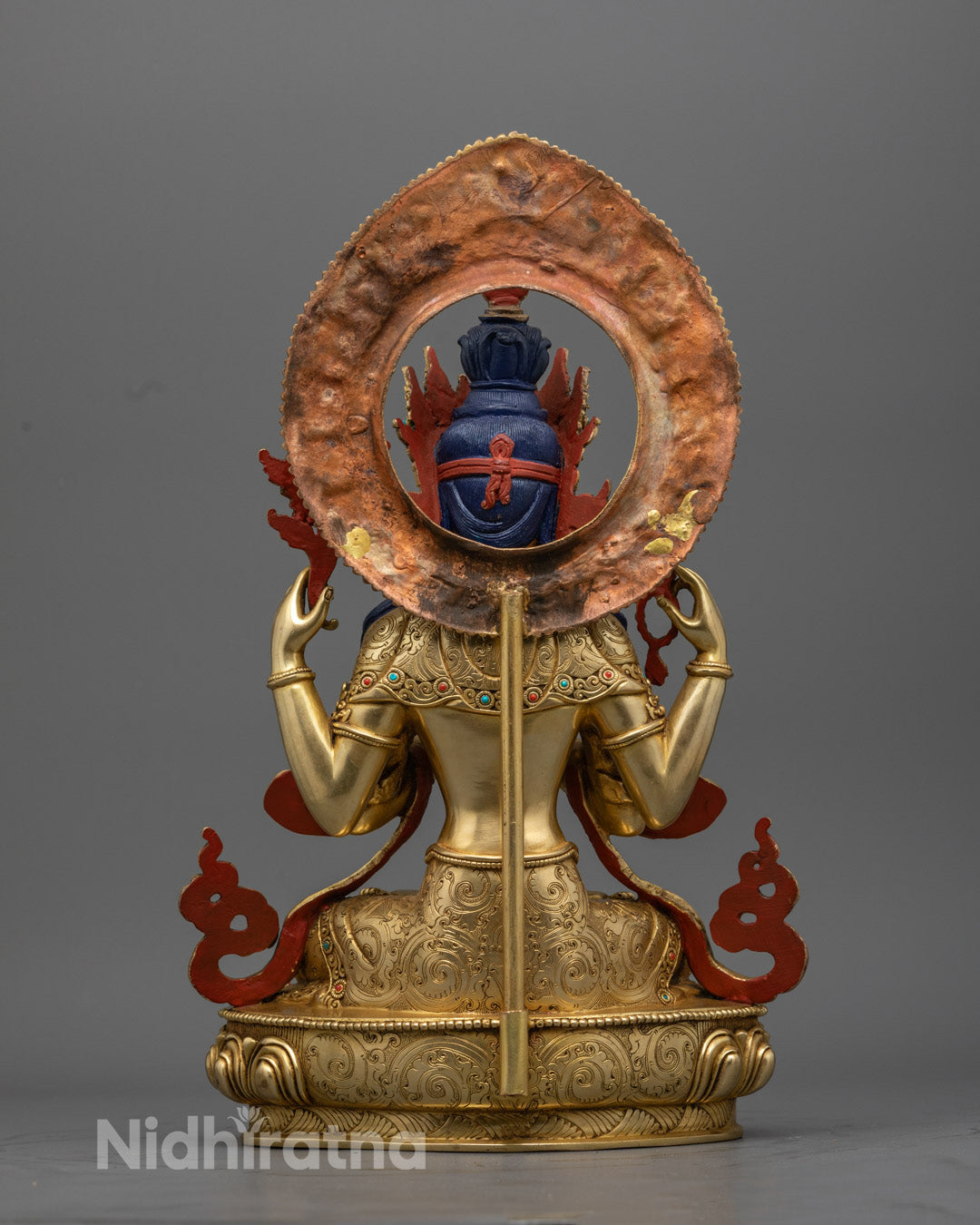 Tibetan Chenrezig Statue | Compassionate Bodhisattva Avalokiteshvara