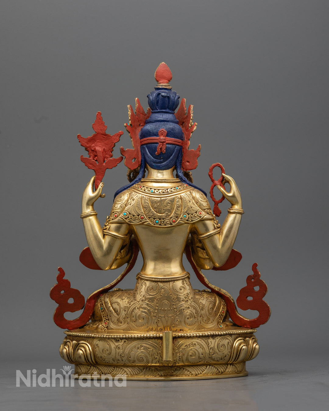 Tibetan Chenrezig Statue | Compassionate Bodhisattva Avalokiteshvara