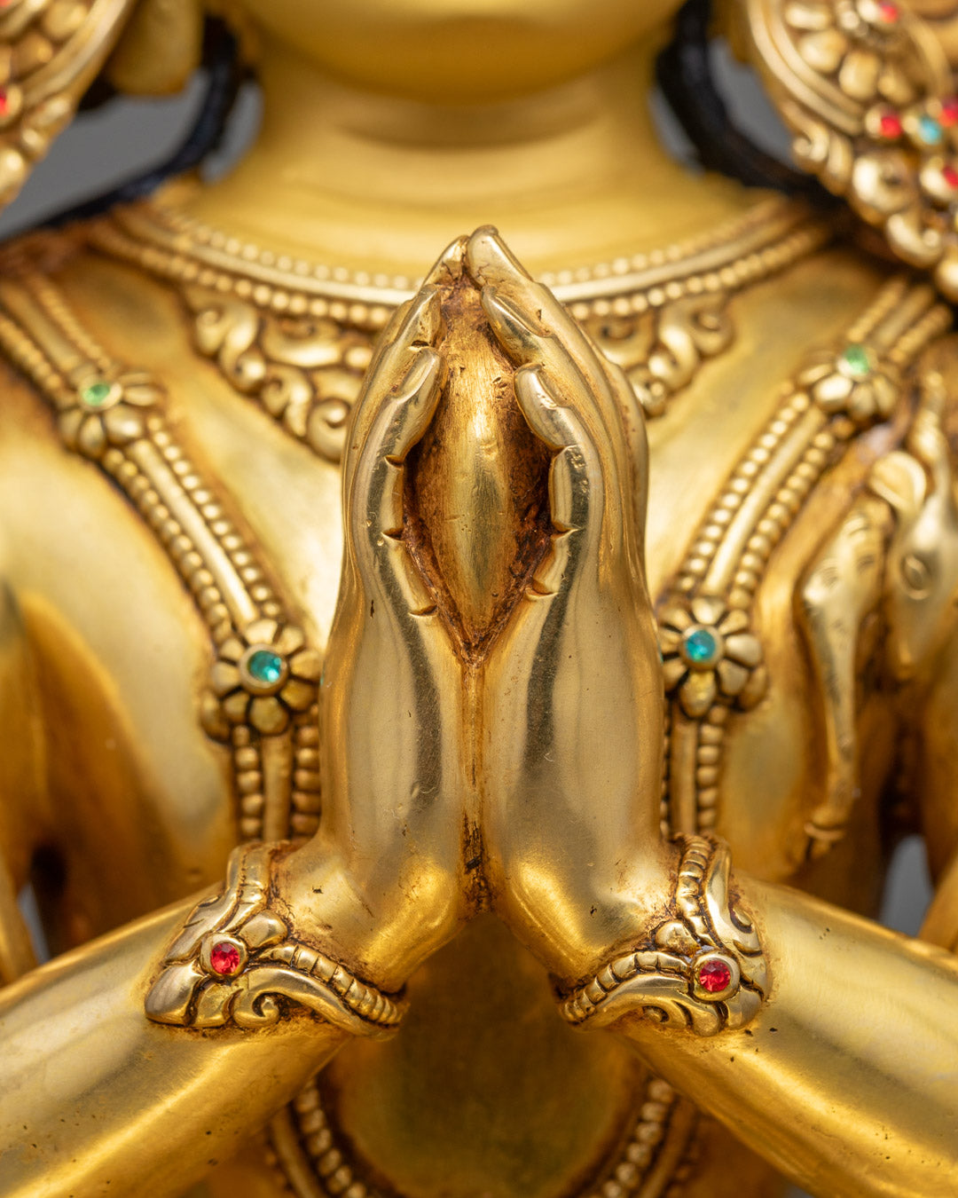 Tibetan Chenrezig Lokeshvara Statue