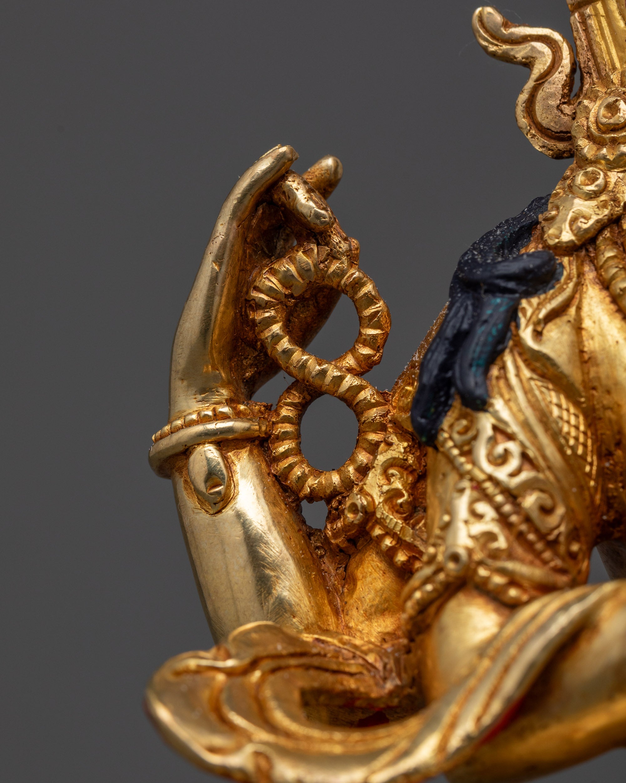 Four-Armed Chenrezig Statue | Artisan Carved Buddhist Protector