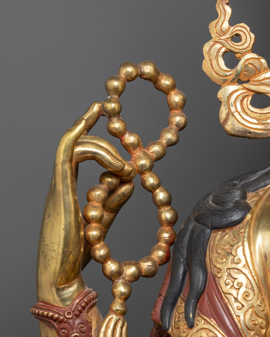 Avalokiteshvara Chenrezig Statue | Traditional Hand-Carved Tibetan Art