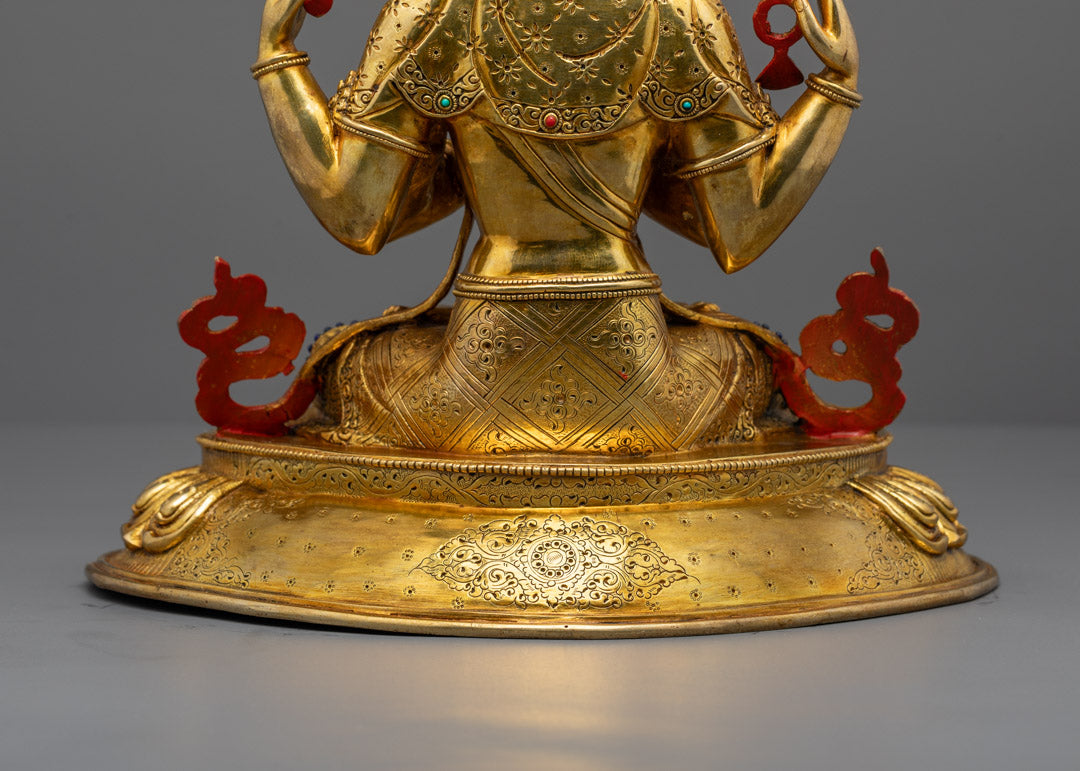 Chenrezig Statue | Four Arm Chenrezig Lokeshvara