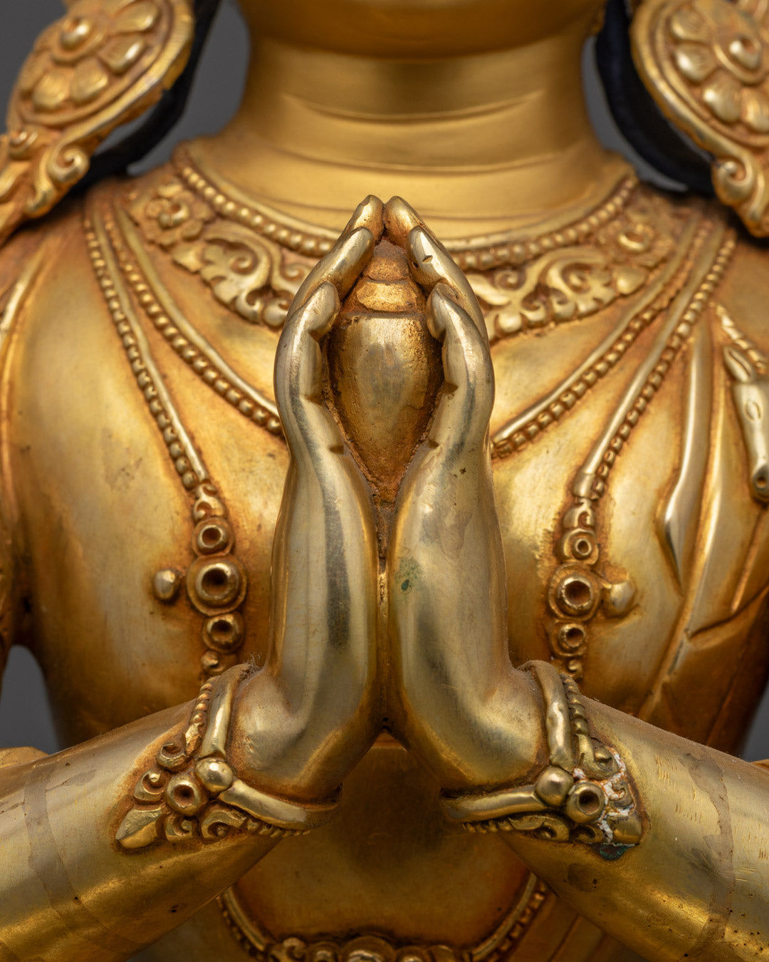 Handmade Chenrezig Sculpture | Buddha Sculpture for Spiritual Growth
