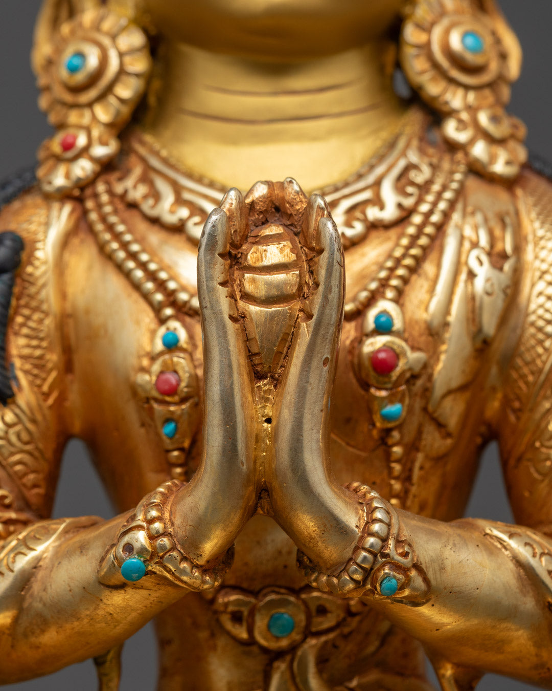 Chenrezig Statue | Four-Armed Avalokiteshvara in Sanskrit