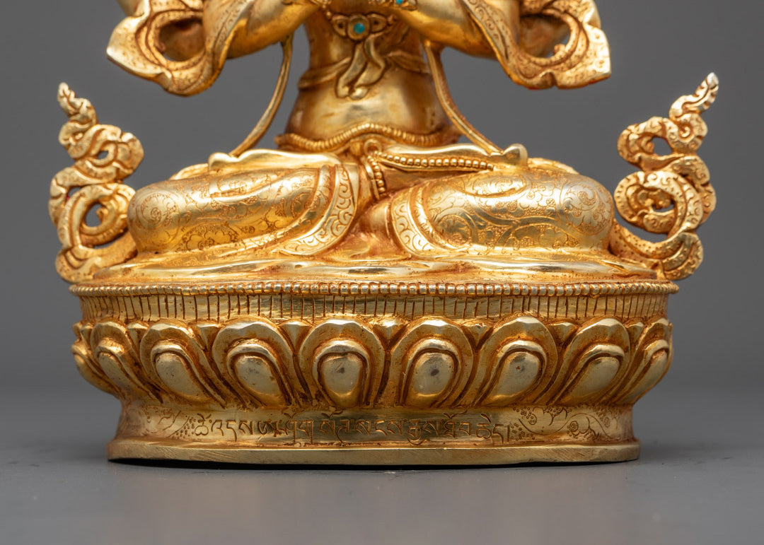 Chenrezig Statue | Four-Armed Avalokiteshvara in Sanskrit