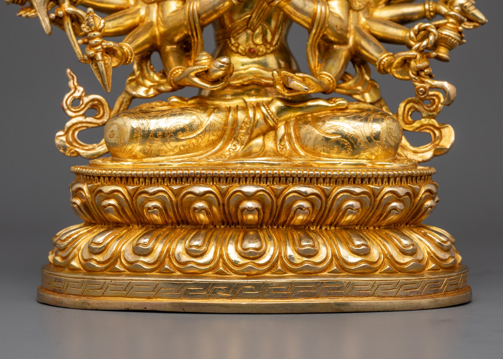 Rare Chundi Statue | Beautifully Detailed Buddhist Goddess Sculpture