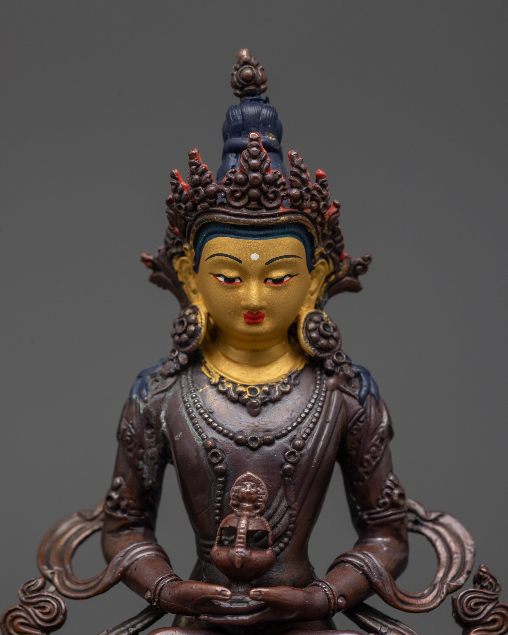 detailed Tibetan handcrafted figure