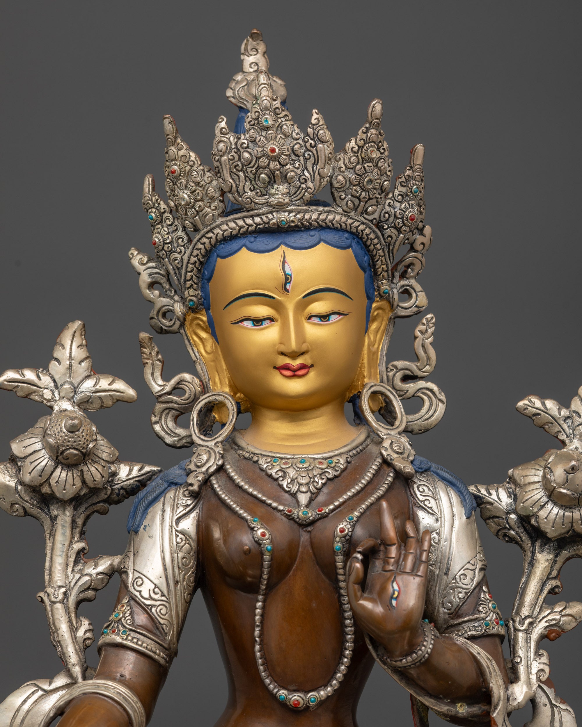 detailed Tibetan Buddhist figure