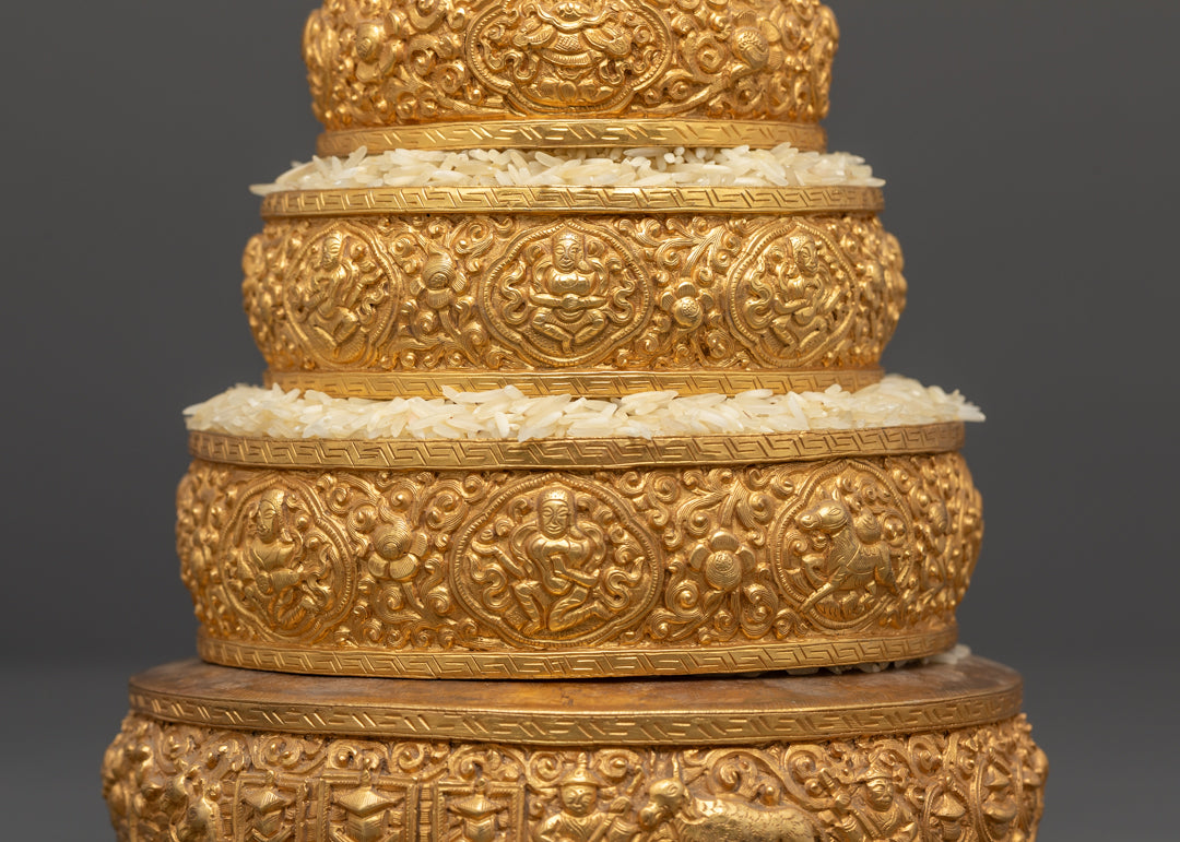 Complete Mandala Offering Set for Devotees