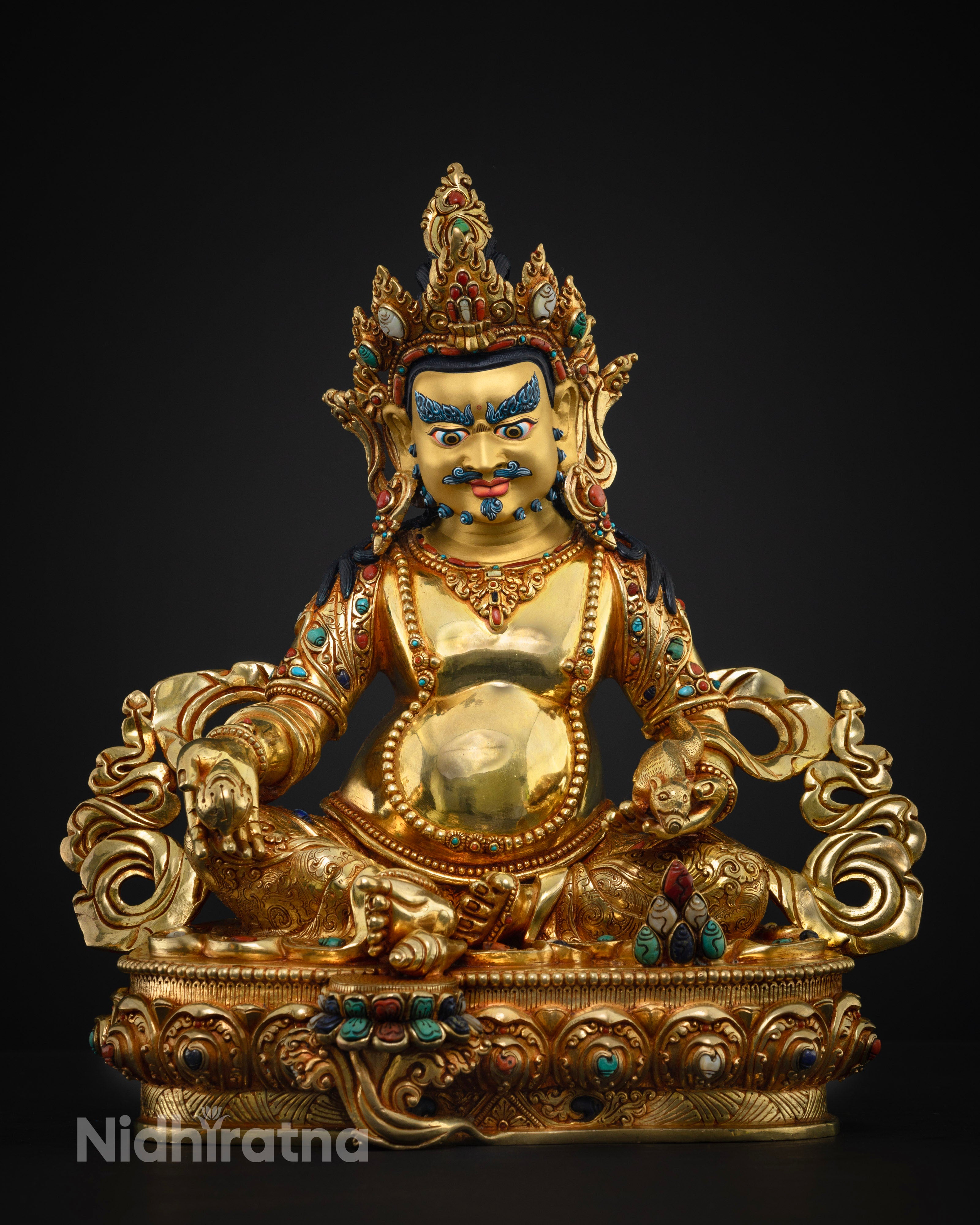 Dzambhala Kuber Statue | The Deity of Prosperity