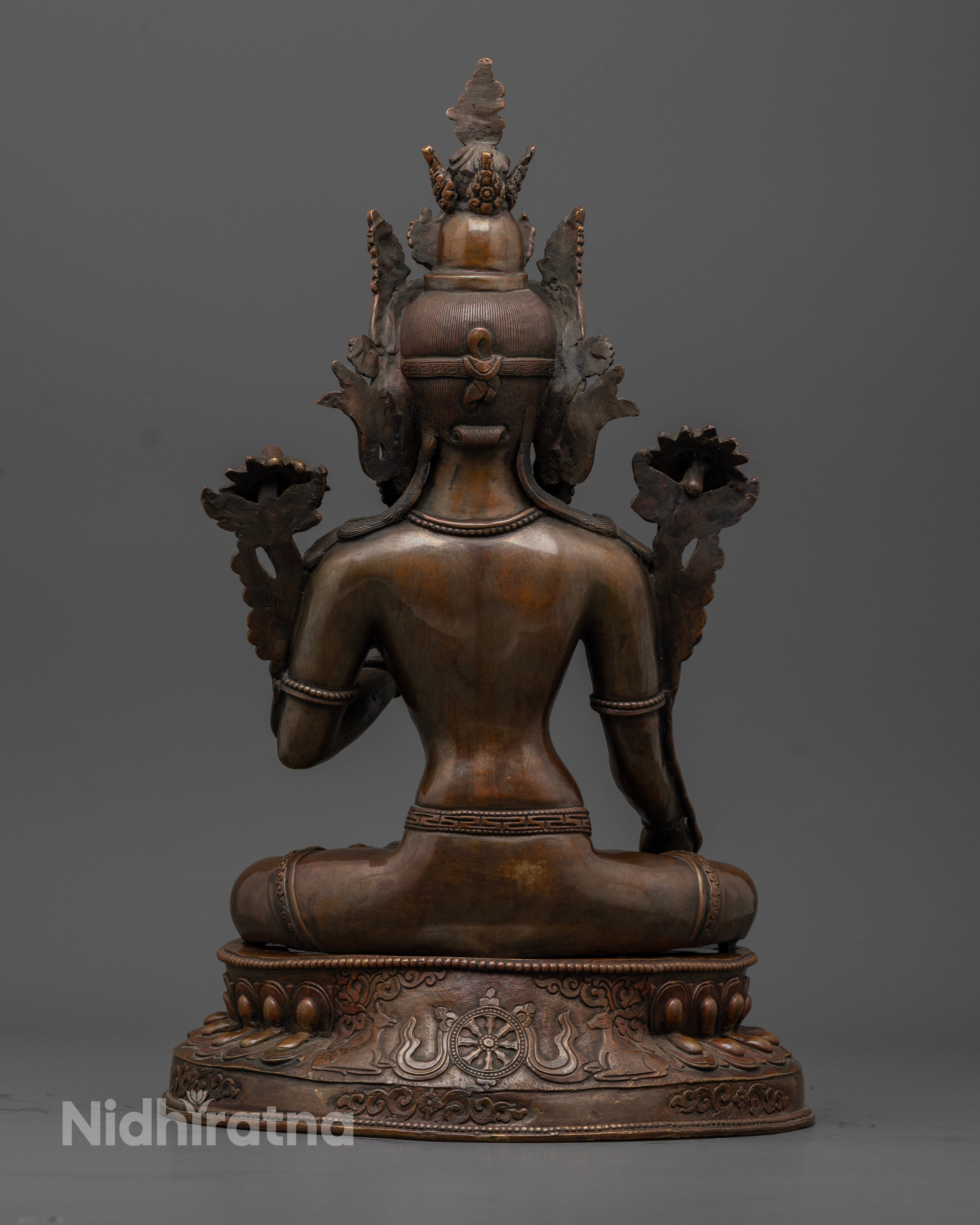 Bodhisattva Statue Set | Compassion, Wisdom & Strength Embodied
