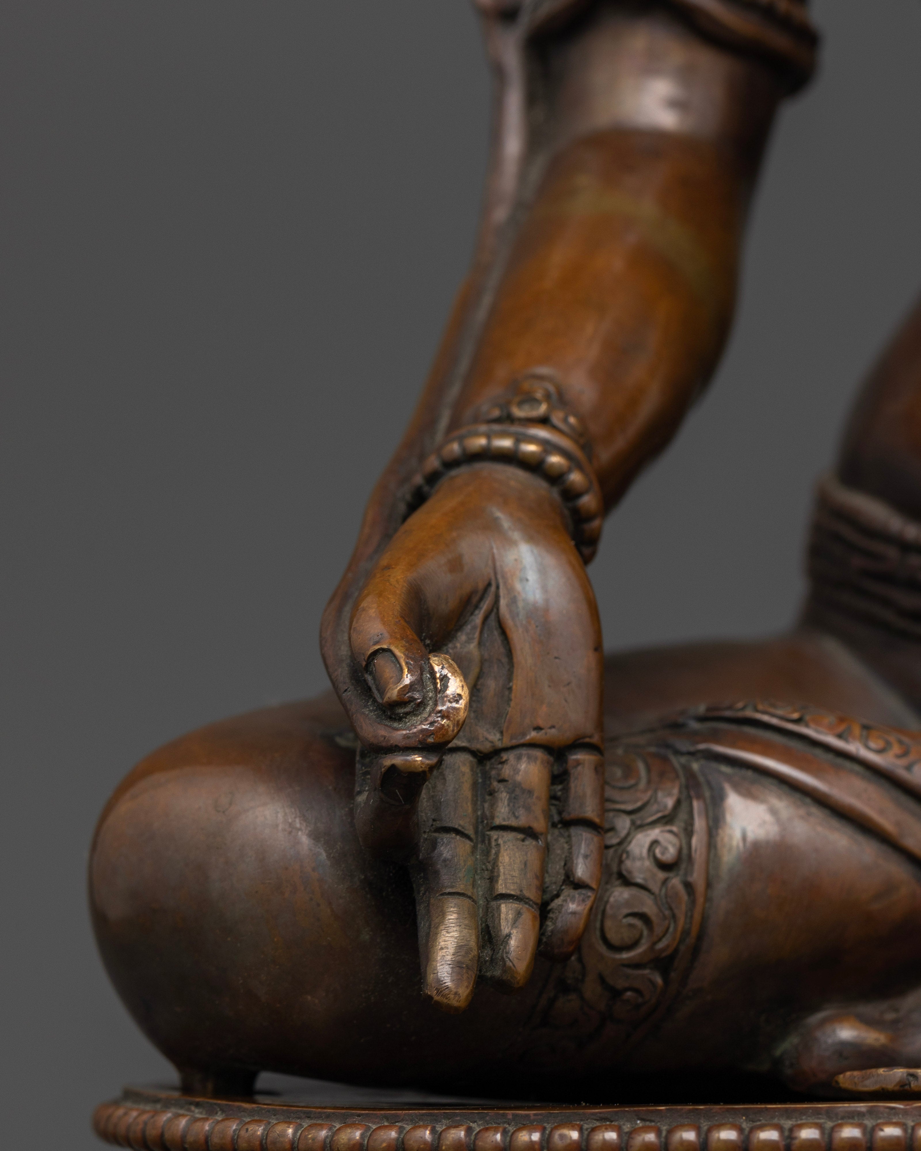 Graceful White Tara Statue : Timeless Artistry