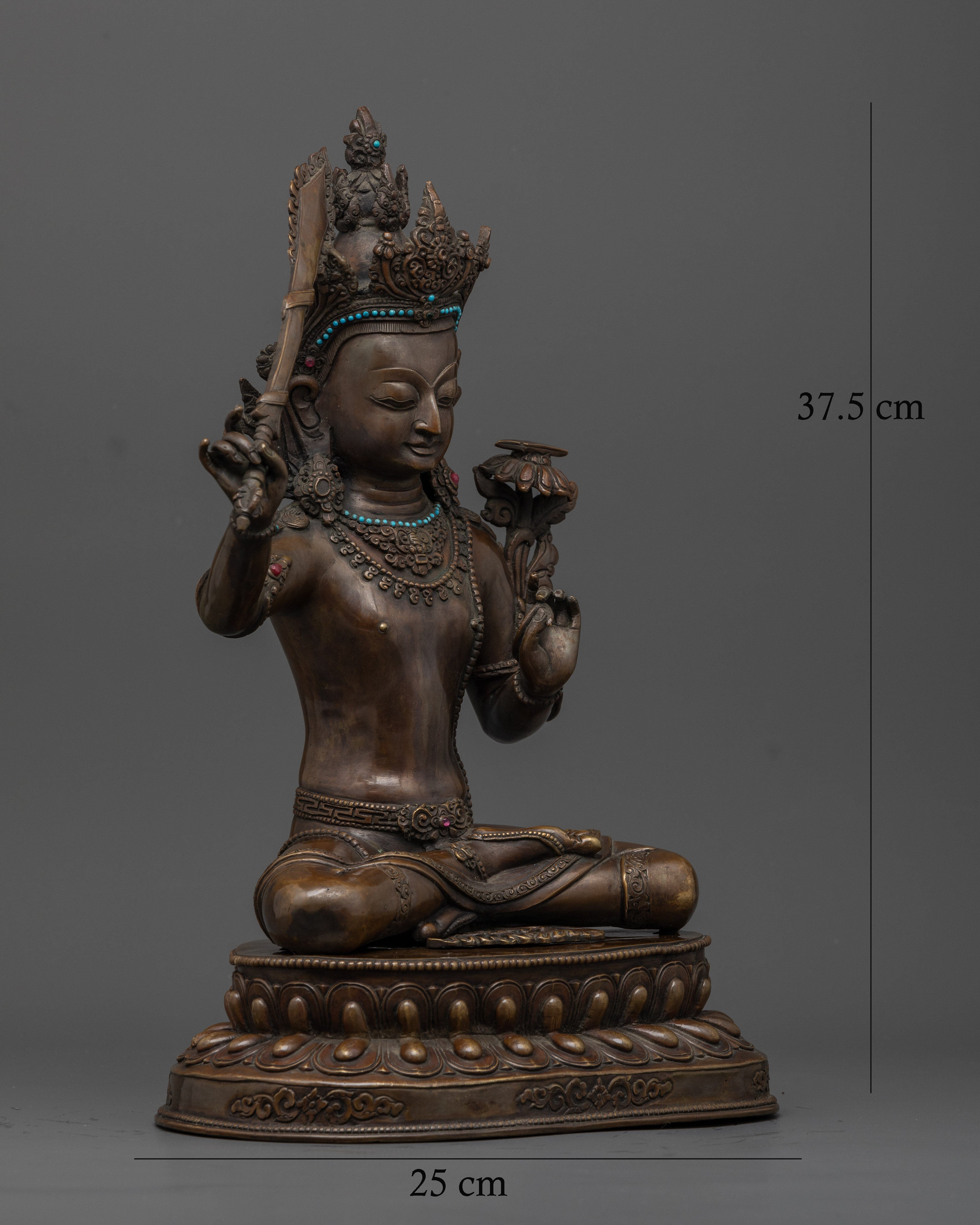 Sacred Manjushri Statue : The Protector of Knowledge