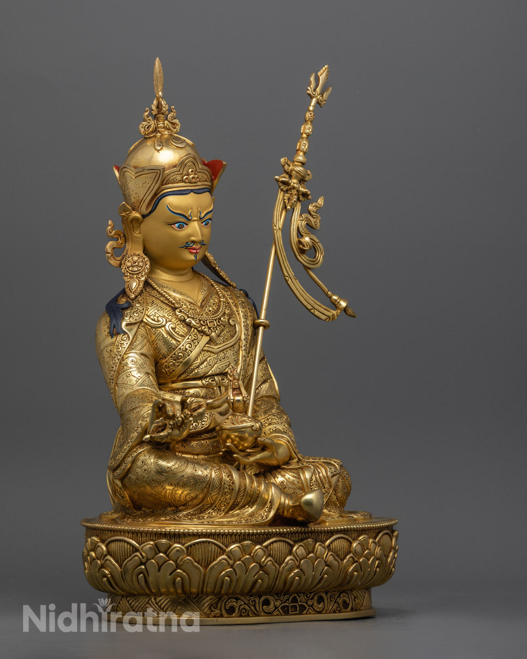 Guru Rinpoche Sculpture | Nepalese Handcrafted Padmasambhava