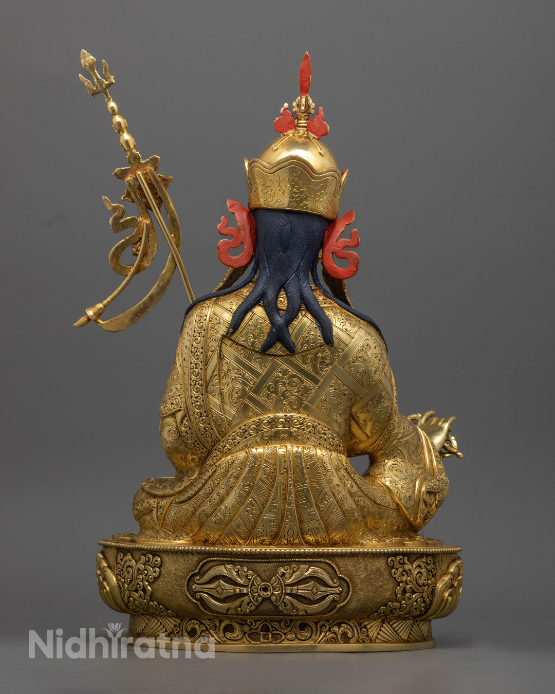 Guru Rinpoche Sculpture | Nepalese Handcrafted Padmasambhava