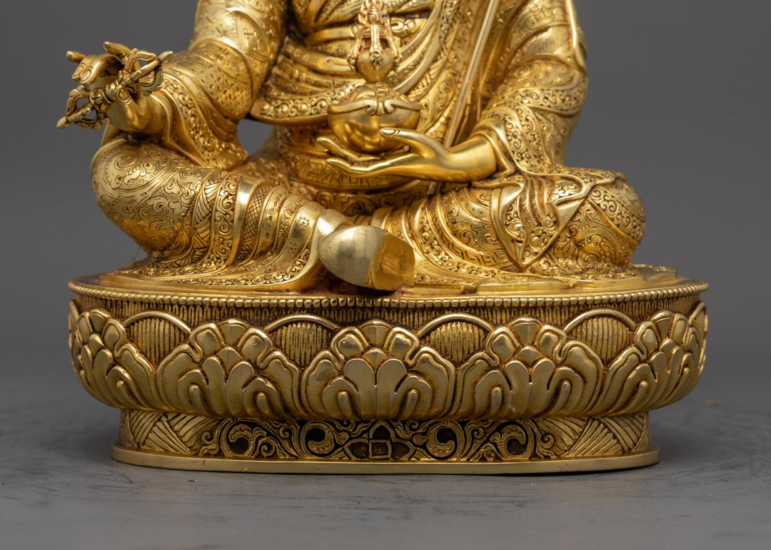 Guru Rinpoche Sculpture | Nepalese Handcrafted Padmasambhava