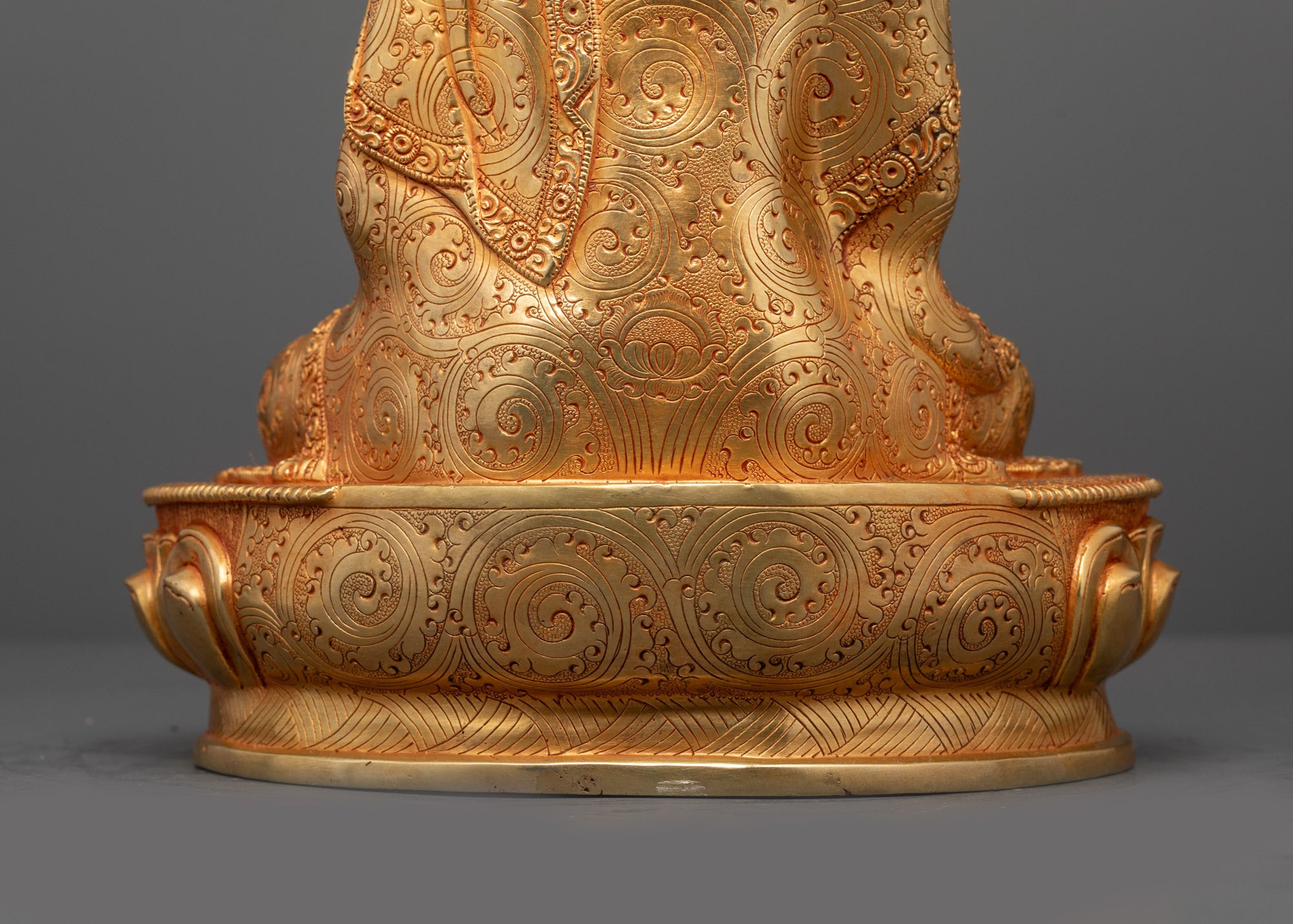 Handcrafted Buddhist Masters Statue Set | Traditional Himalayan Art