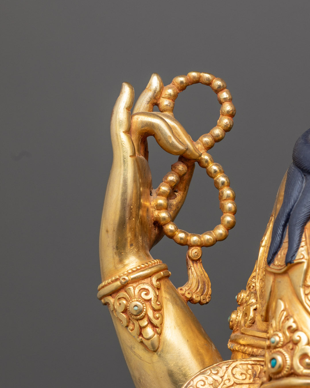 Chenrezig Statue | Authentic Hand-Carved Tibetan Deity